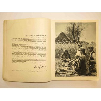 3e Reich Photobook sur lavenir des Allemands de lEst. Espenlaub militaria